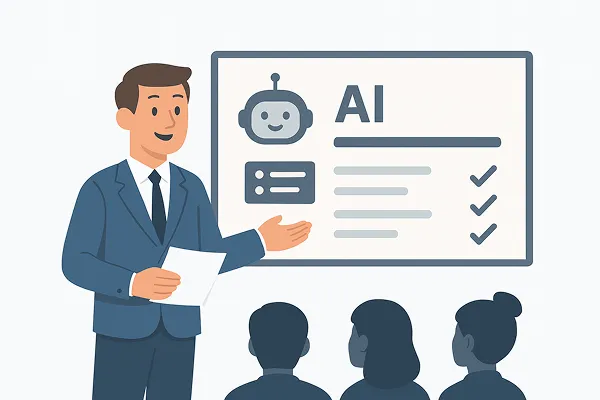 AI presentation to department