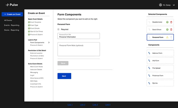 Pulse Registration Form